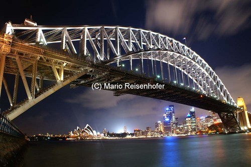 Harbour Bridge mit Oper von Sydney