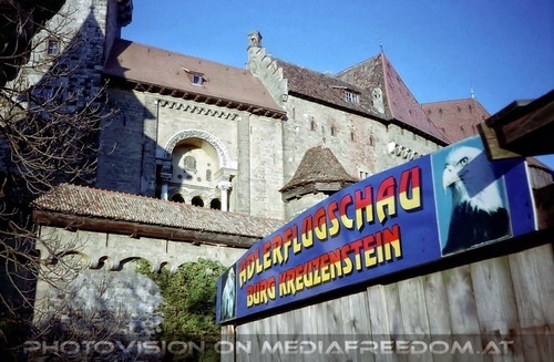 Adlerflugschau Eingang