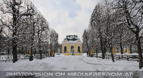 Kaiserpavillon im Winter