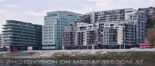 H�userfront an der Donau