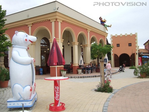 Hauptplatz in der Kinderstadt