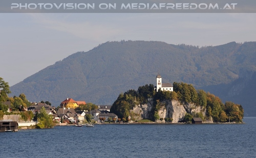 Blick nach Traunkirchen