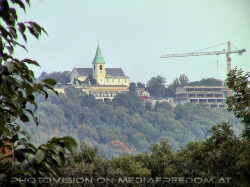 Blick zum Kahlenberg