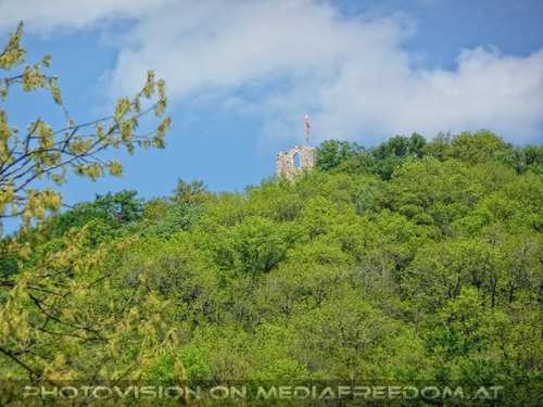 Gipfel Ruine