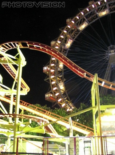 Beim Riesenrad