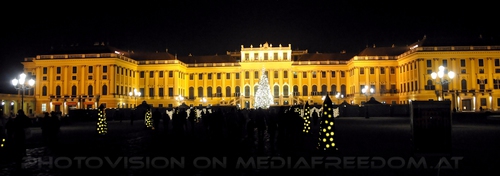 Das weihnachtliche Schloss