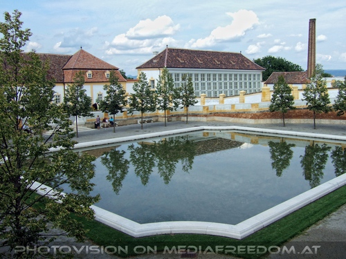 Blick zur Orangerie