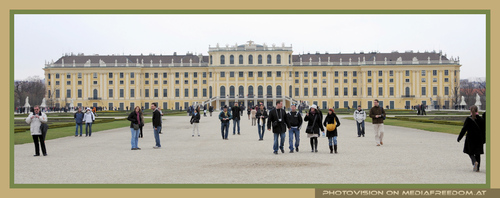 Schloss Sch�nbrunn MIT Menschen