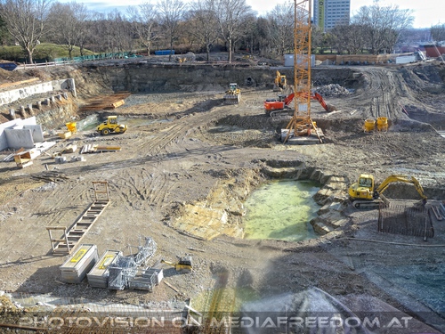 Bau eines Au�enbeckens