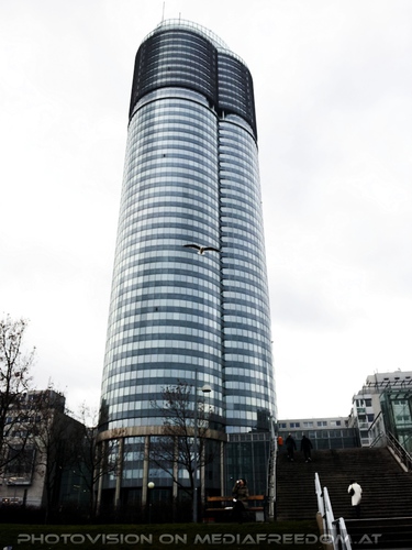 Milleniumtower und der Vogel