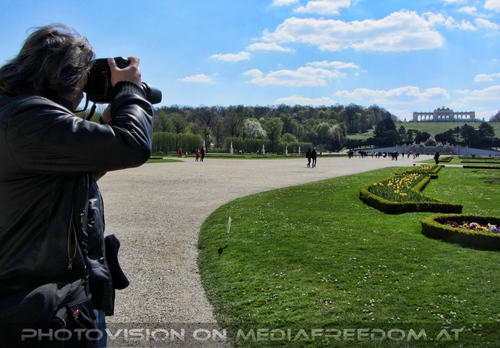 Gloriette im Photovisir: Charly Swoboda