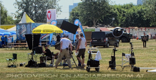 Vorbereitungen - Filmteam