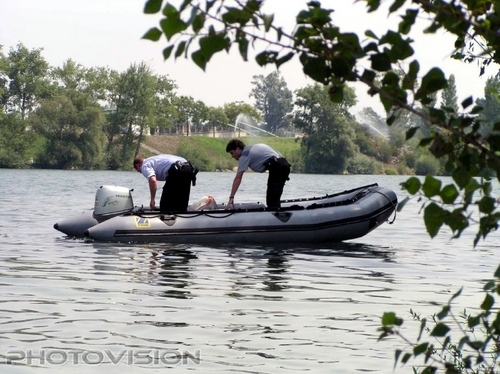 Wasserpolizei in Wien