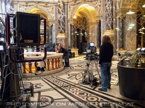 Dreharbeiten Neujahrskonzert 11: Hannes Rossacher