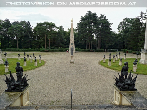 Blick zum Radetzkydenkmal