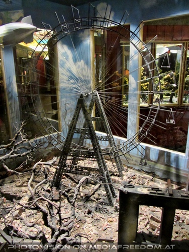 Riesenrad nach dem Krieg - Modell