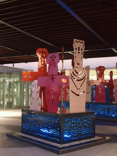 Eingangsbereich Flughafen Paphos