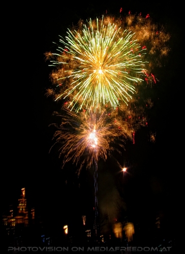 Party in Wien 34 - Feuerwerk