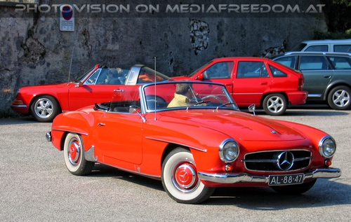 Altes Mercedes Cabrio