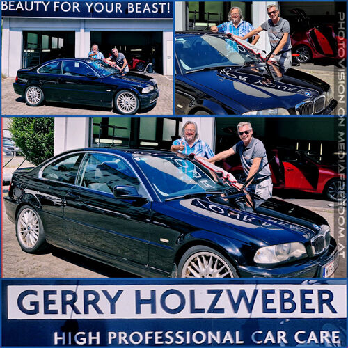 High professional car care: Gerry Holzweber, Charly Swoboda