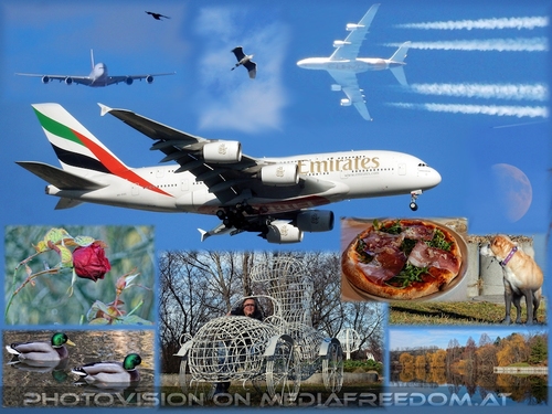 Erde, Wasser, Luft! Und Feuer im A380 Triebwerk: Charly Swoboda, Airbus A380