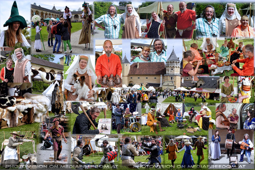 Historisches Burgtreiben