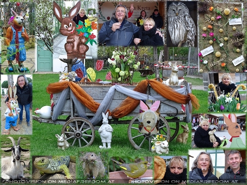 Osterreise: Karl Heinz, Gabriele P., Charly Swoboda