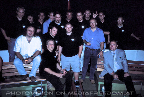 A summer party 20: Charly Swoboda,Heinz J.,Rudolf Bina