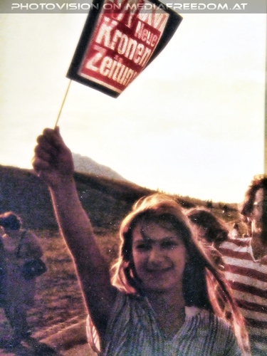 Mit zwei Fahnen nach Hause