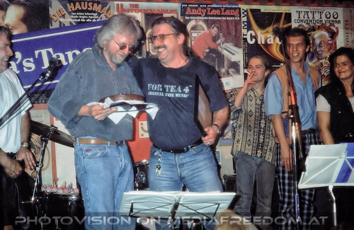 2 Jahre Jubil�umsparty 14: Gottfried Heger,Karl Mach