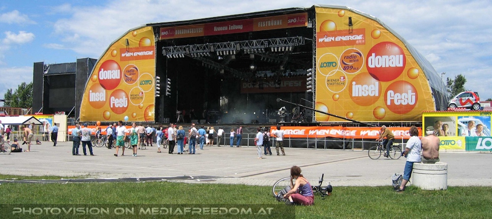 Wien Energie Fest Bühne - Donauinsel (Donauinselfest)