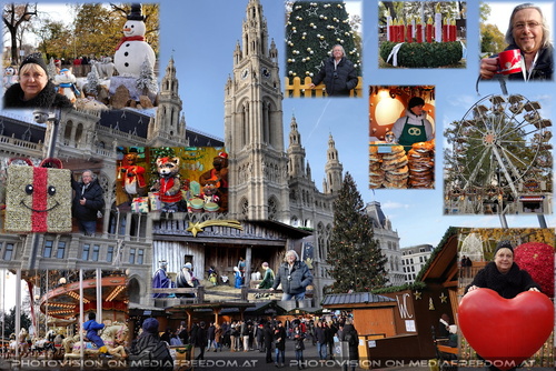 Weihnachtliche Tradition: Gabriele P., Charly Swoboda