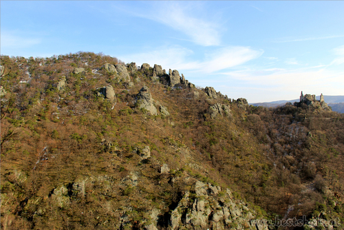 Blick zur Burgruine D�rnstein