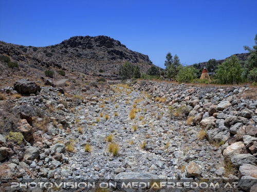 Ausgetrockneter Flusslauf