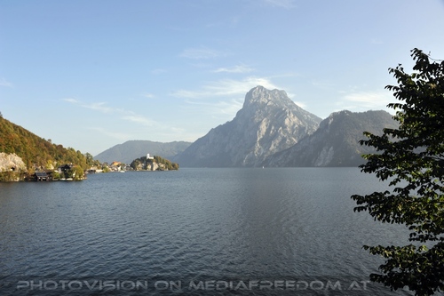 Traunkirchen am Traunsee beim Traunstein