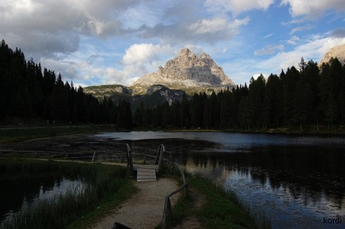 dolomiten lago antorno