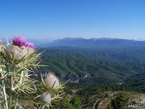 Blick in die Berge des Vikos Nationalparks