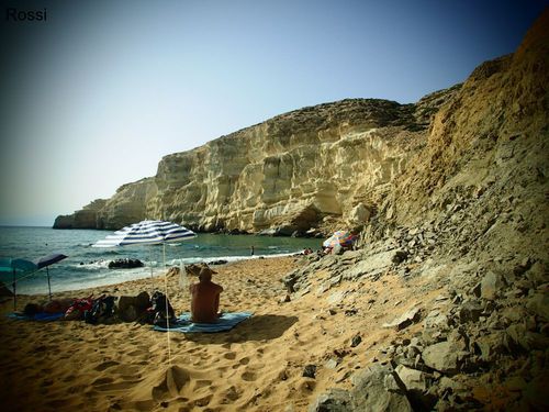 Red Beach im Retrolook