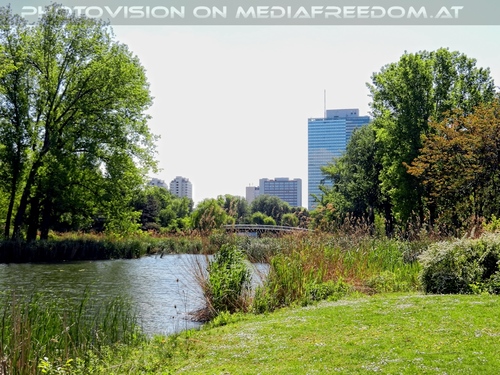 Blick zur Donau City