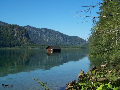 Spiegelung am Almsee