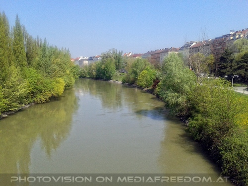 Der Fluss in Wien
