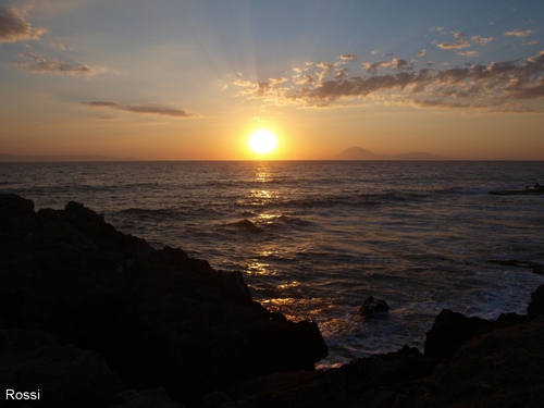 Sonnenuntergang bei Arkoudi