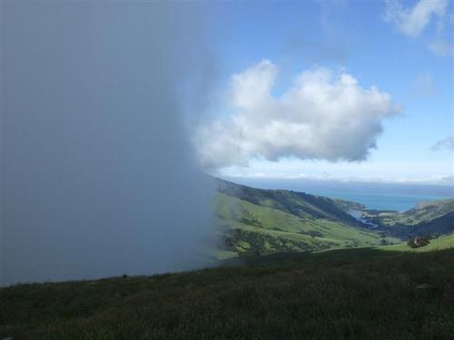 Spontaner Nebeleinbruch