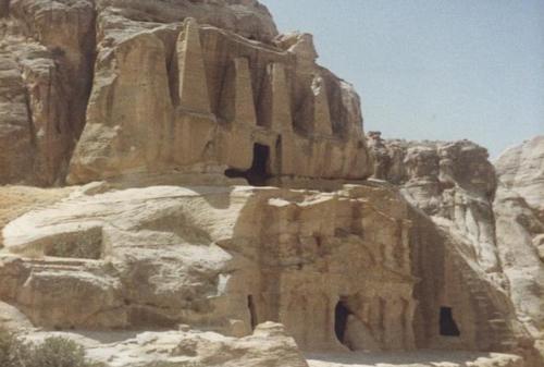 Hoch oben auf dem Berg