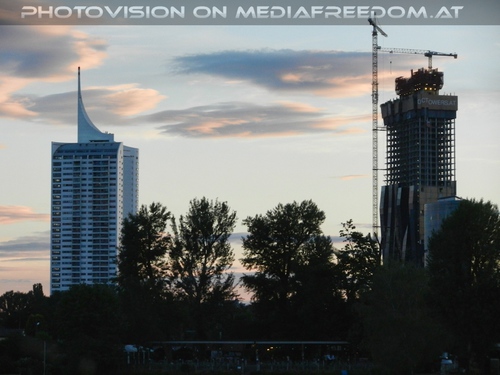 Alte Kaiserm�hle - Donau City Bau