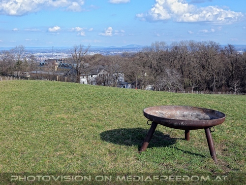 Feuerschale �ber Wien