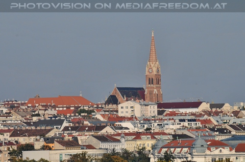 Wien von Sch�nbrunn aus