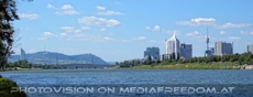 Neue Donau mit Donau City