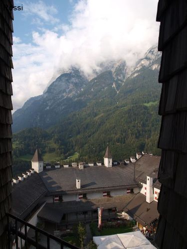Blick von der Burg Hohenwerfen