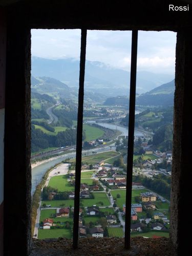 Blick von der Burg Hohenwerfen